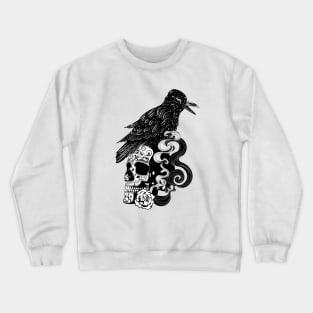 Ghosts and crow Crewneck Sweatshirt